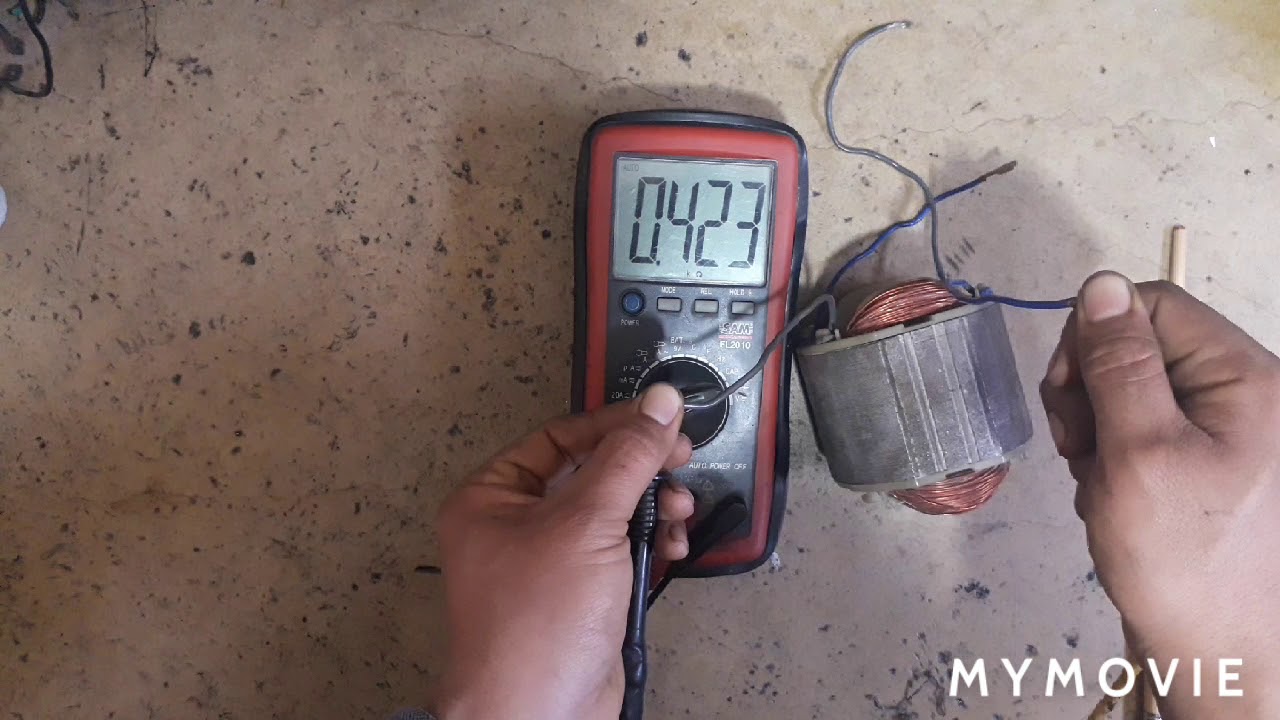 Test du stator meule à disque /تجربة ستاتور