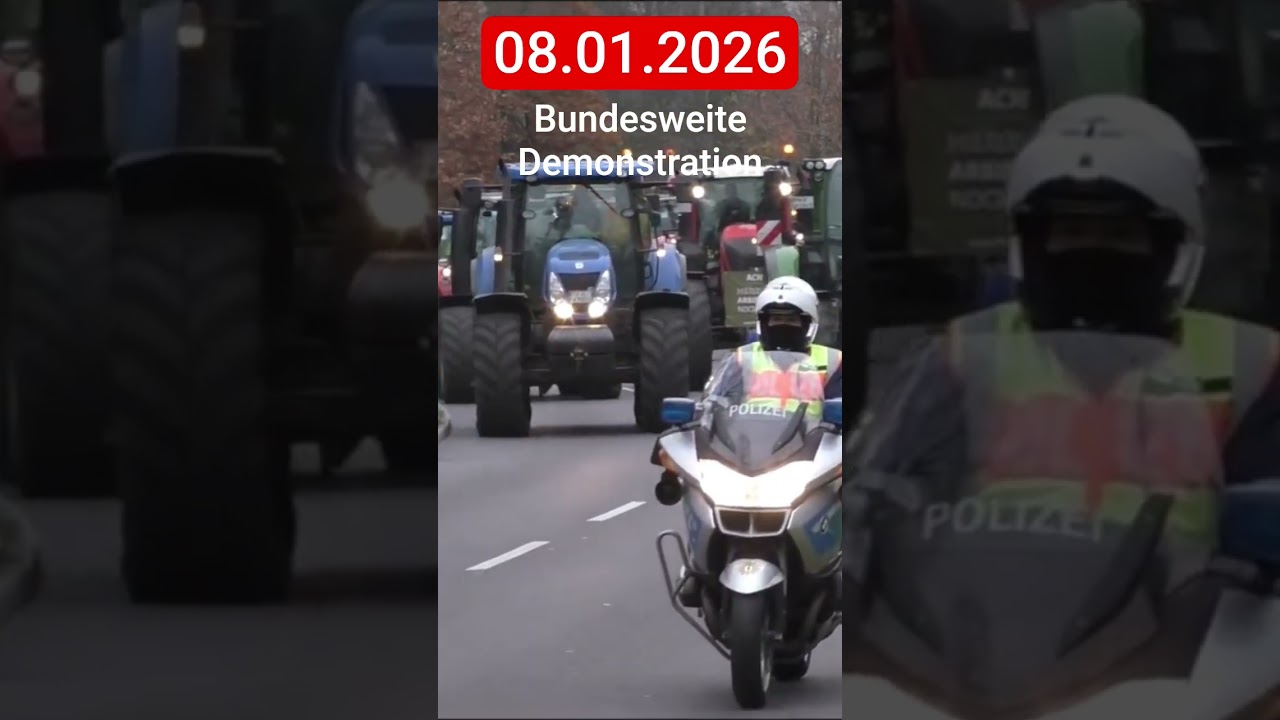 Bundesweite Bauerndemo 2026 #landwirte #bauerndemo #bauern #trucker #lkwfahrer #agriculture