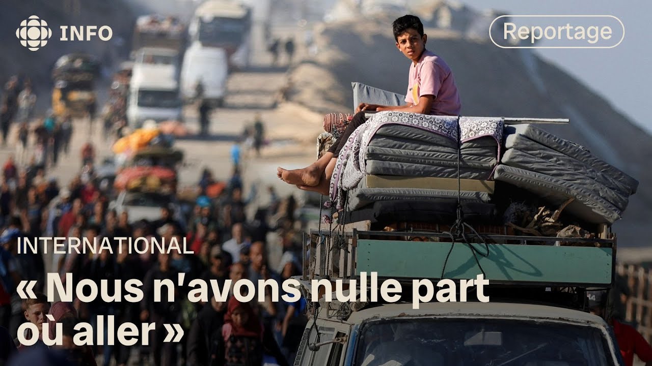 Dur retour &agrave; Gaza pour des Palestiniens