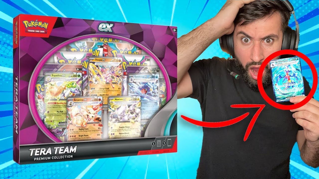 I Opened Up The New Tera Team Premium Collection! (Pikachu pull & more)