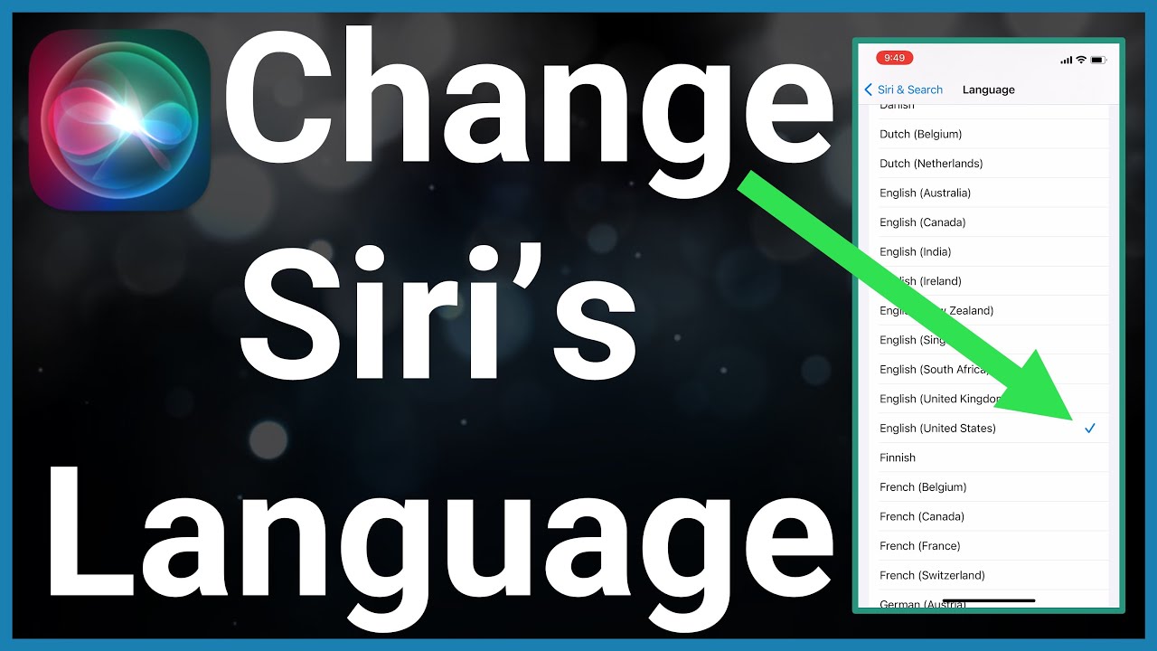 How To Change Siri's Language On iPhone