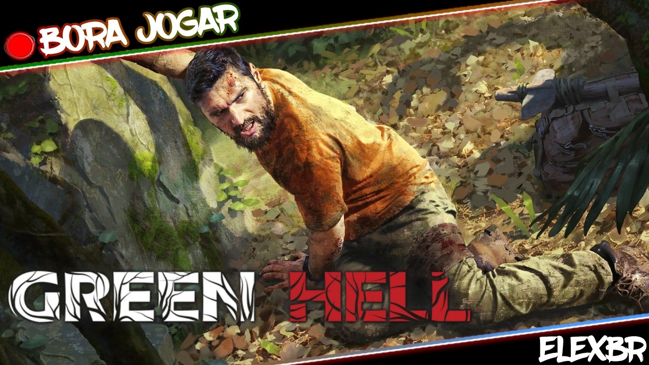 PERDIDO NO NOVO MAPA | Green Hell #07 - 🔴 AO VIVO