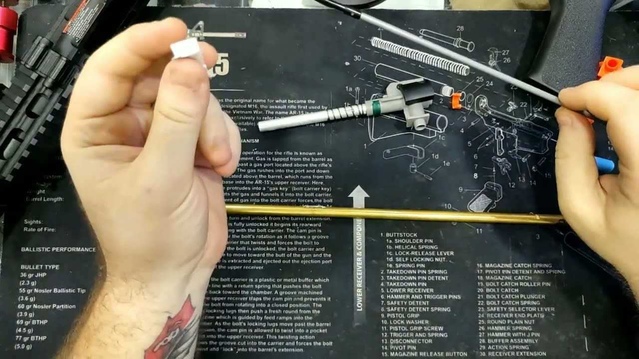 Tutorial come smontare la canna (inner barrel) di un M4 Softair #softairnapoli #airsoft #softair