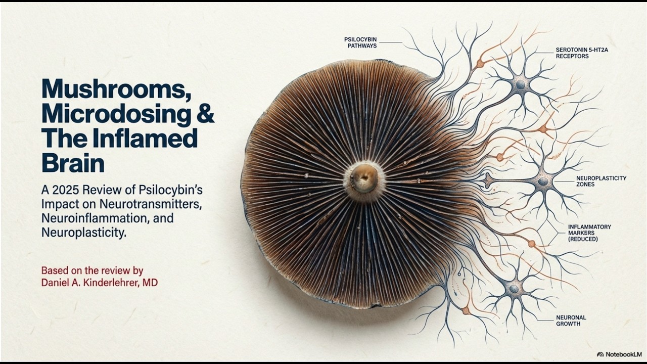 Psilocybin Microdosing: Neurotransmission, Neuroinflammation & Neuroplasticity (Kinderlehrer 2025)