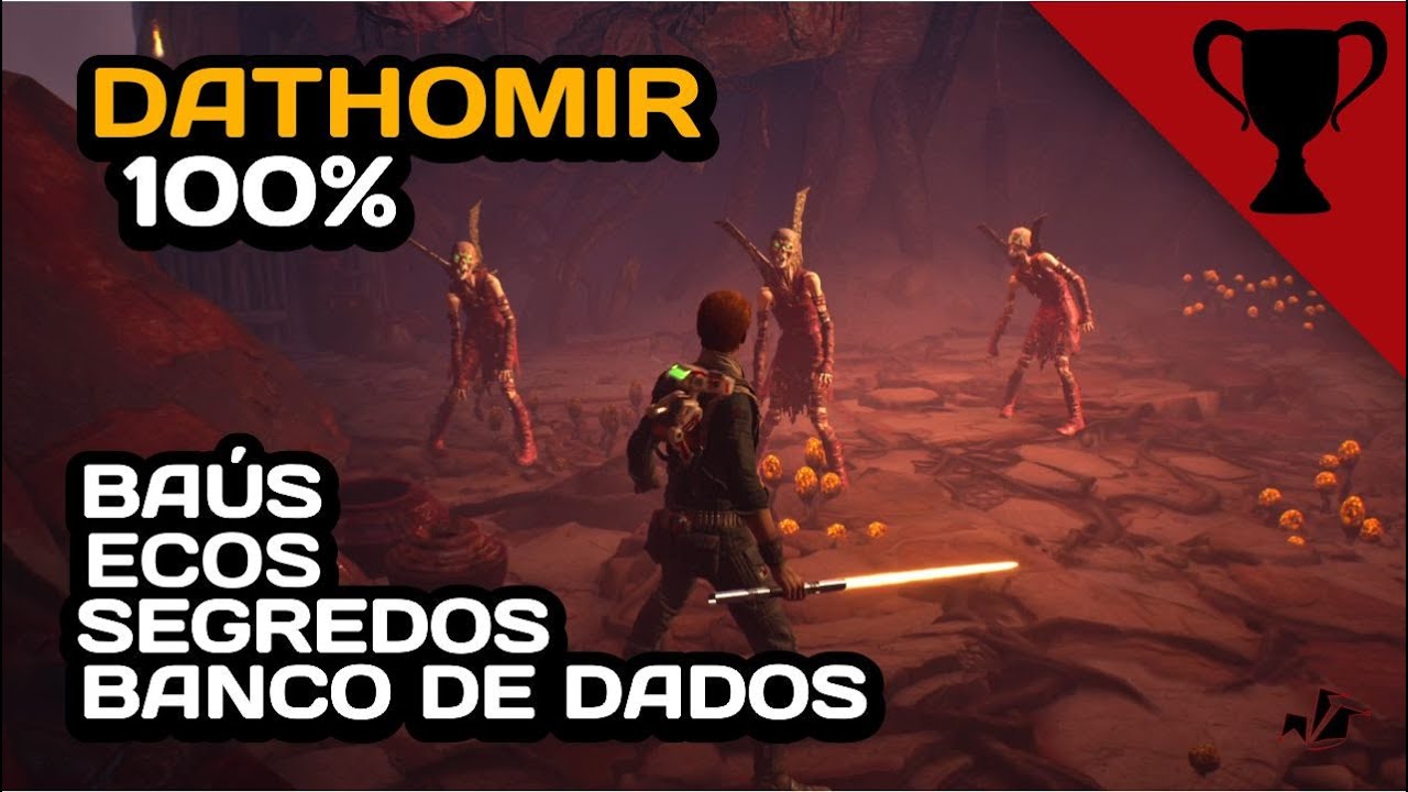 DATHOMIR 100% [TODOS OS BAÚS, ECOS, SEGREDOS E BANCO DE DADOS] | STAR WARS JEDI FALLEN ORDER