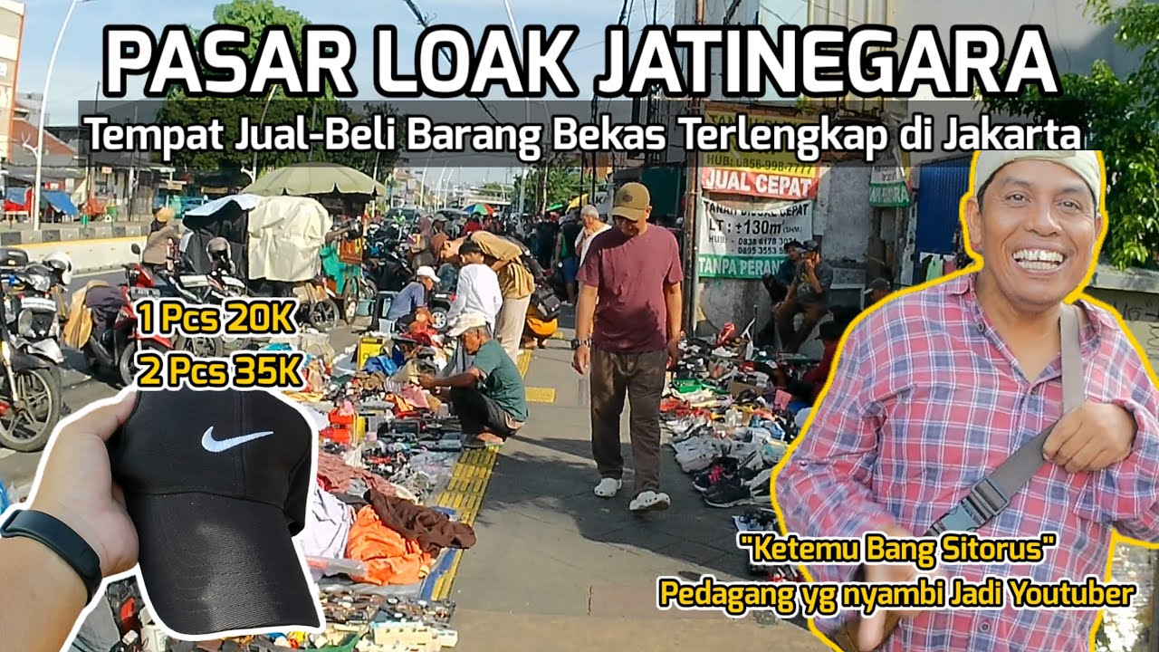 Pasar Loak Jatinegara | Tempat Jual-Beli Barang Bekas Terlengkap Di Jakarta