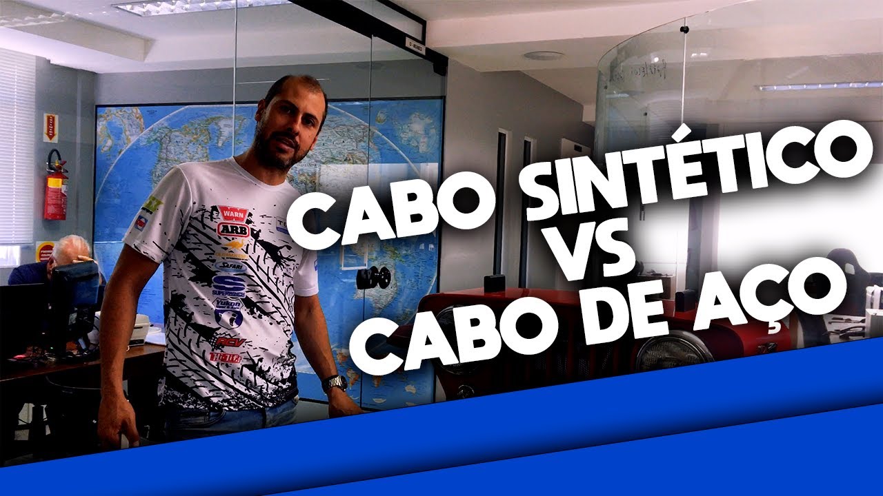 CABO SINTÉTICO VS CABO DE AÇO, QUEM LEVA A MELHOR?
