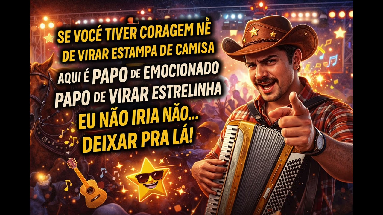 Papo de quem quer Virar Estampa de Camisa? (Forró do Emocionado)