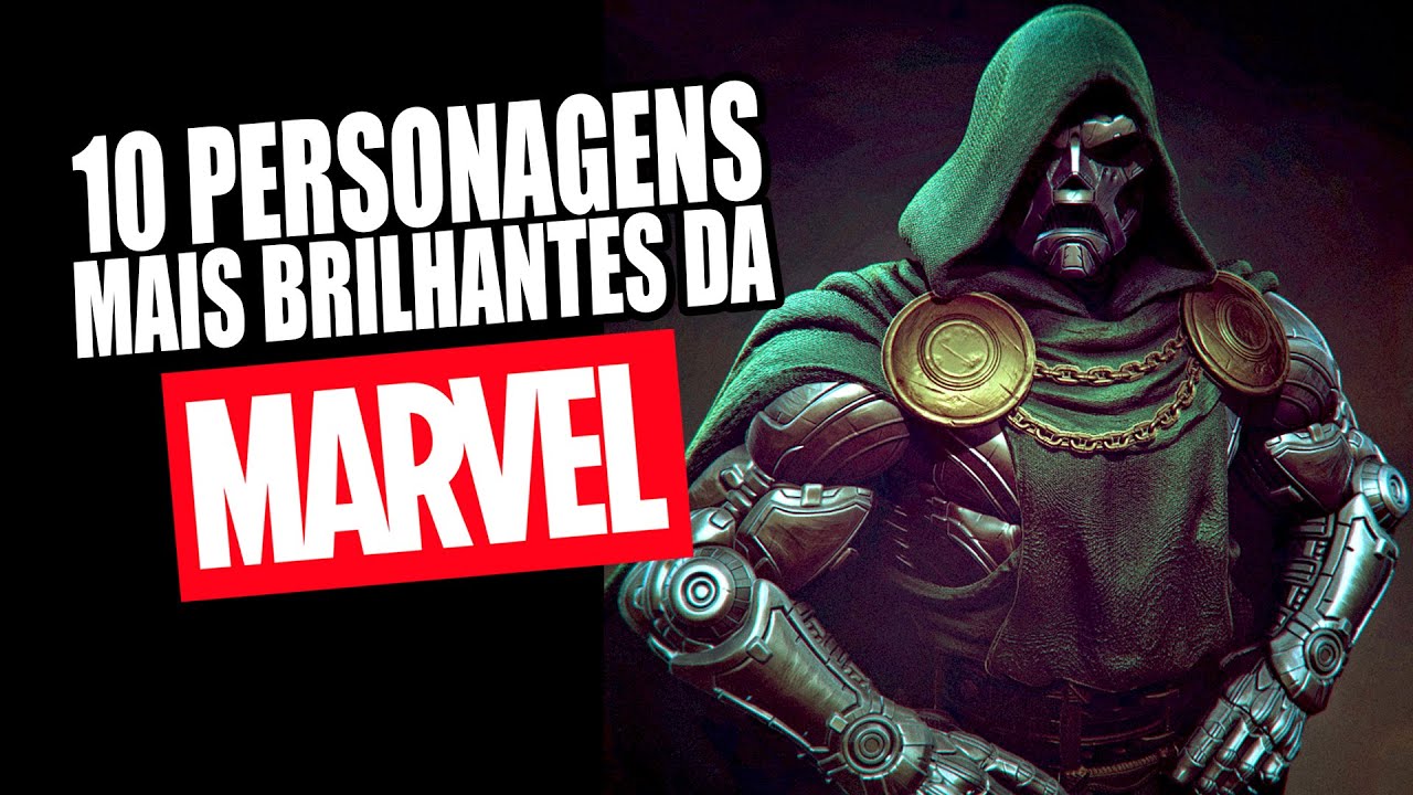 10 PERSONAGENS MAIS INTELIGENTES DA MARVEL