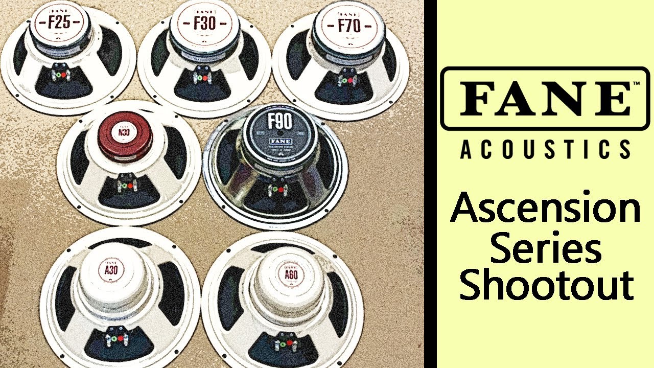 Fane Ascension Series Speaker Shootout (+ New F25, F30 & A30)