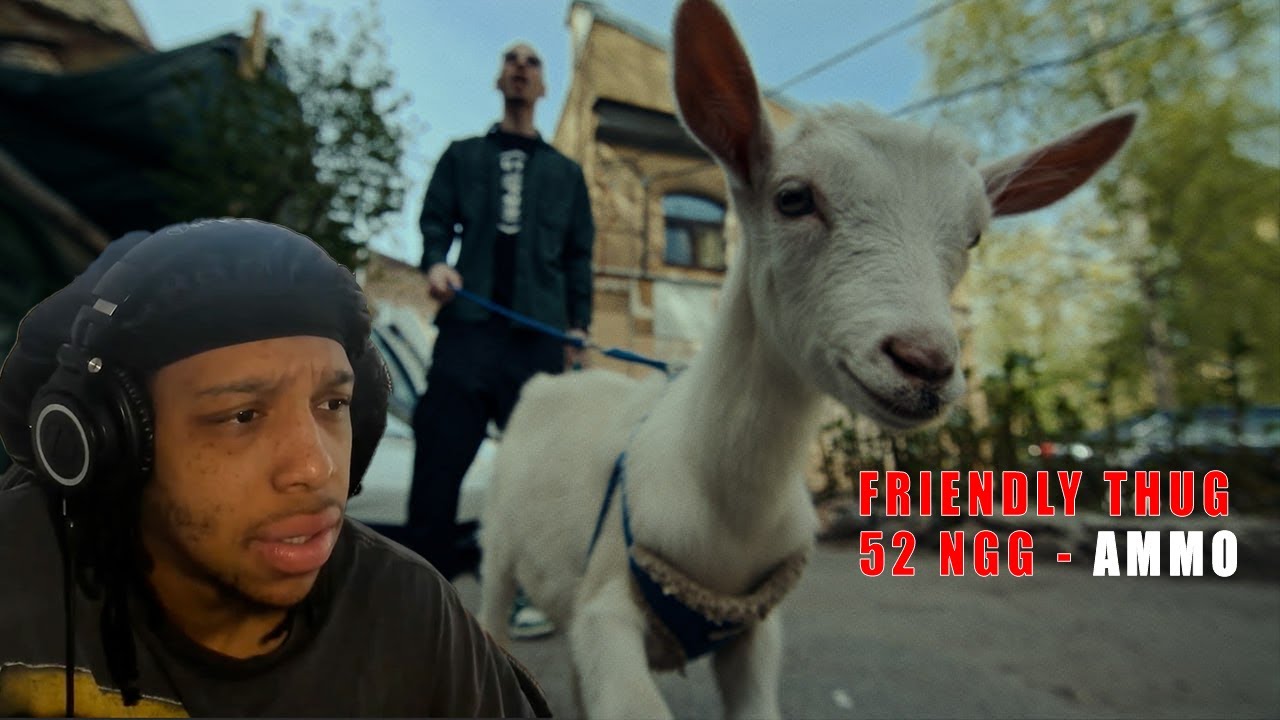 Black American Reacts to RUSSIAN Rap! | Friendly Thug 52 NGG - AMMO (Reaction)