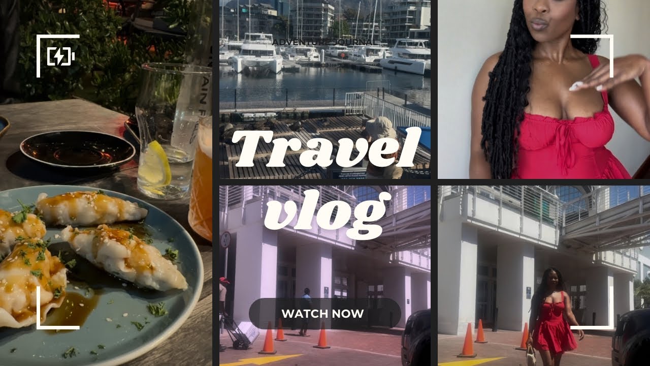 Day 2 in Cape Town 🇿🇦 | Vlog at the Waterfront & Dinner With Friends