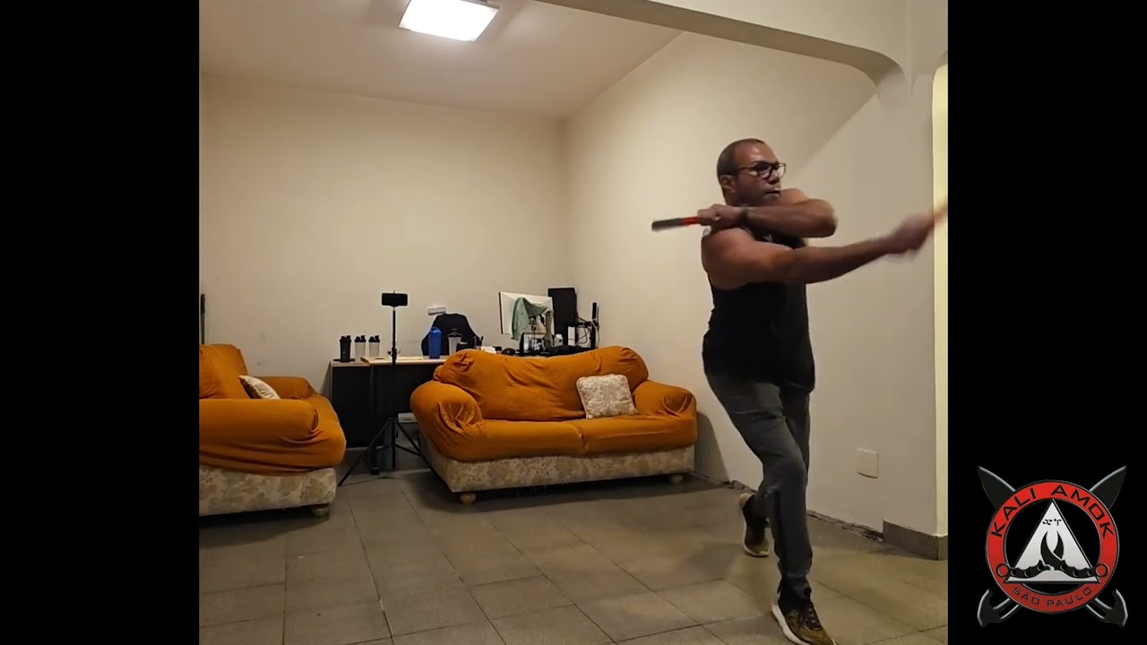 🔴 DOUBLE BLADES SINAWALI CUT - Test with two cameras. ● Double Knife Sparring
