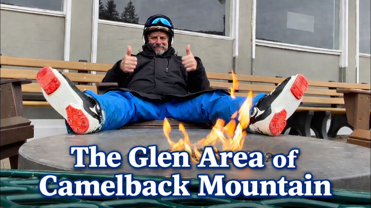 Exploring the Glen area at Camelback Ski Mountain