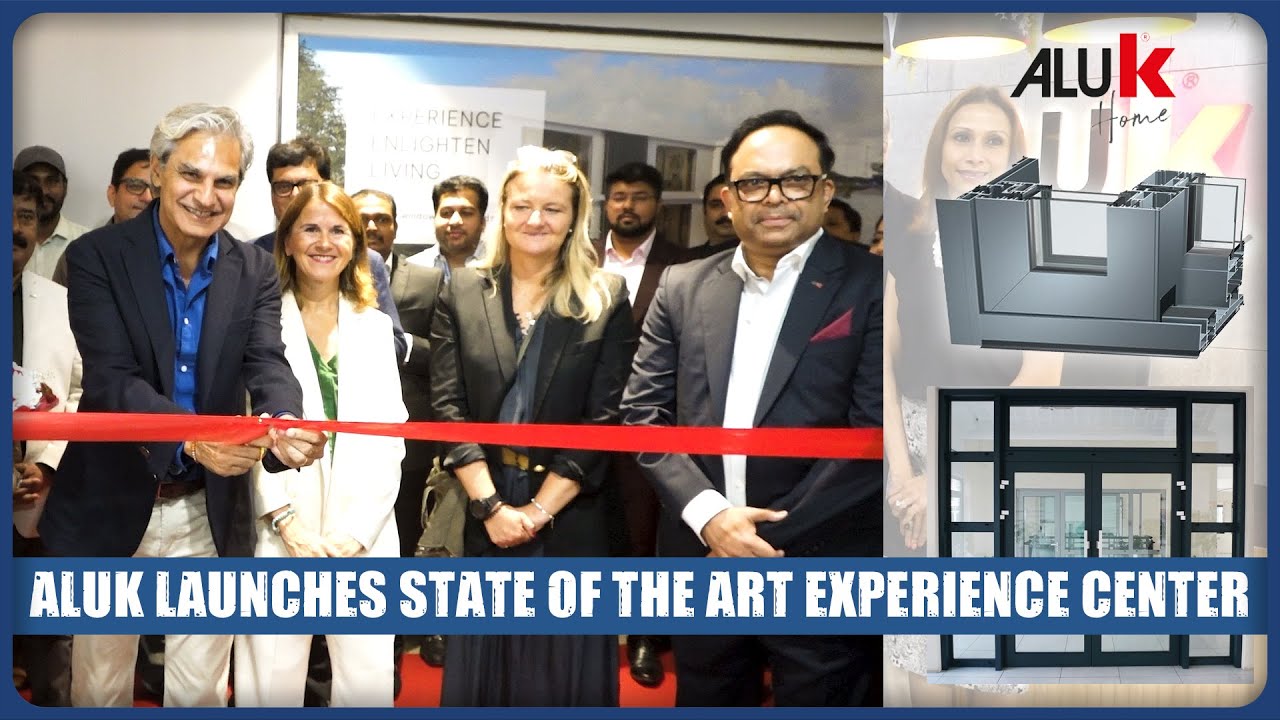 Aluk Home Experience Centre At Gachibowli | Aluminium Window, Door & Facade Solutions | Hybiz tv