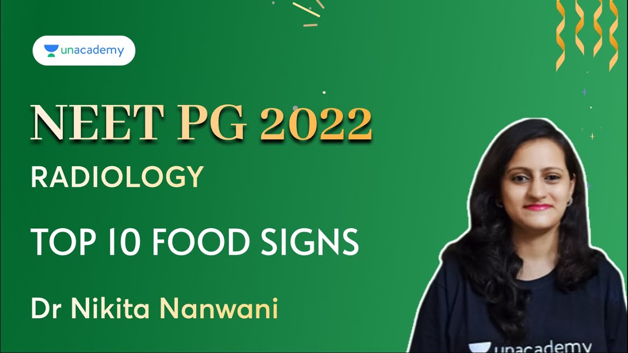 Top 10 food signs in Radiology | Dr Nikita Nanwani