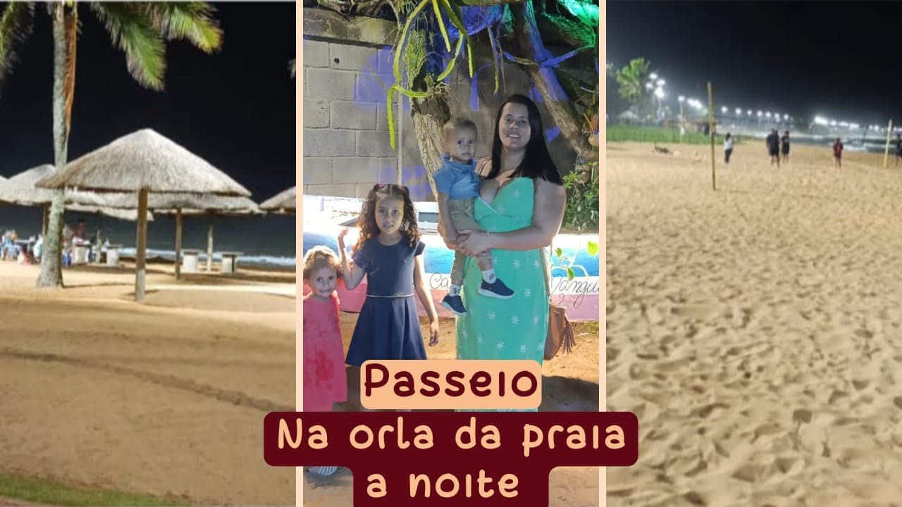 O que fazer a noite na orla de Jacaraípe e Manguinhos na Serra-ES.