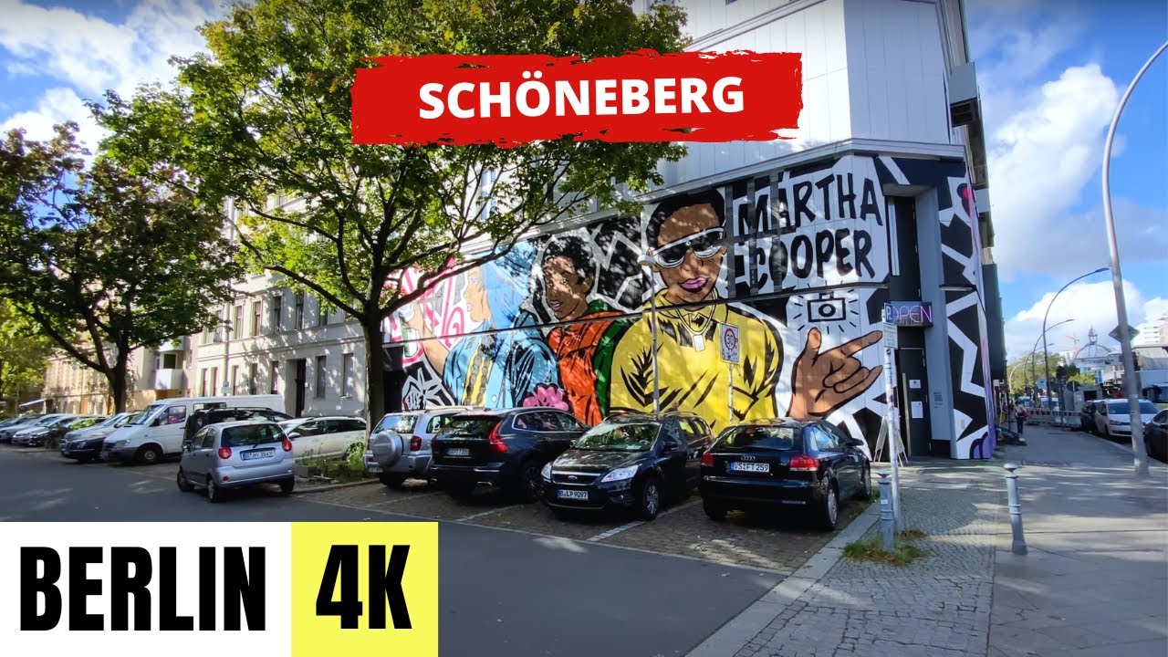 BERLIN, GERMANY 🇩🇪 [4K] Schöneberg — Sunny autumn day