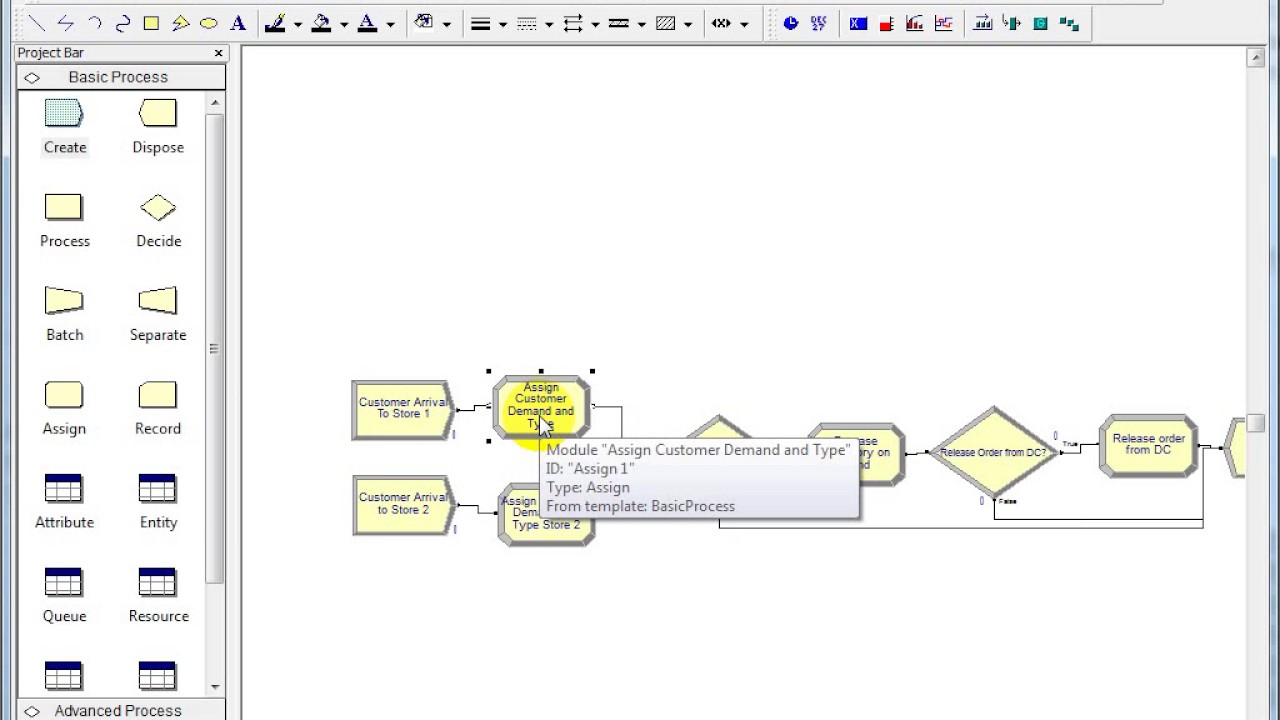 A Supply Chain System Simulation- Modeling Exam 2017- part 2