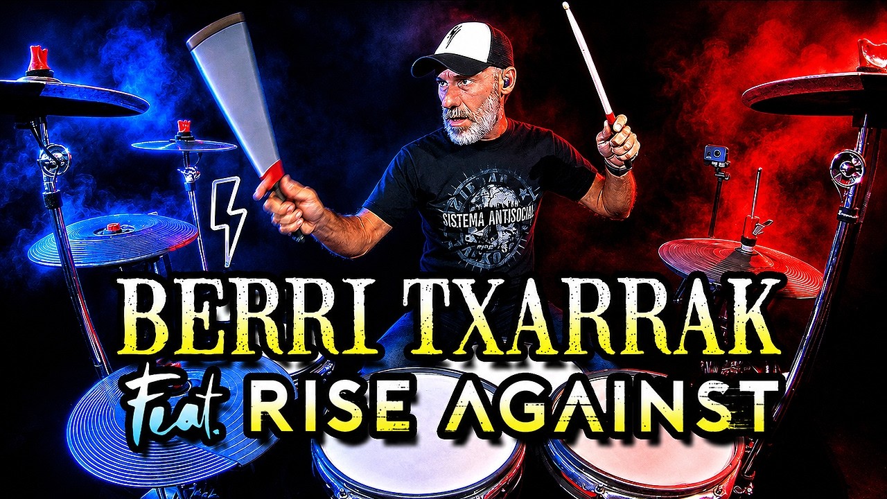 Berri Txarrak feat.Tim McIlrath (Rise Against) - Denak Ez Du Balio - Drum Cover (Millenium MPS-850)