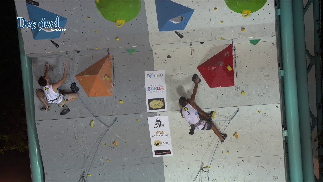 Duelo: Adam Ondra contra Hannes Puman en Arco Rock Master 2017
