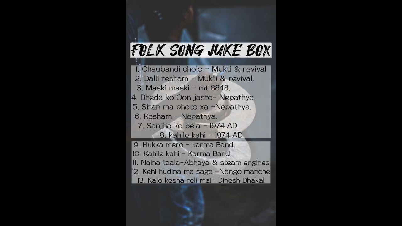 Nepali folk rock juke box | folk rock songs 