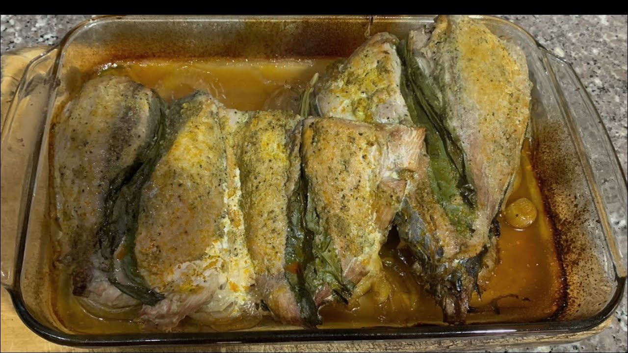 Albacora al Horno