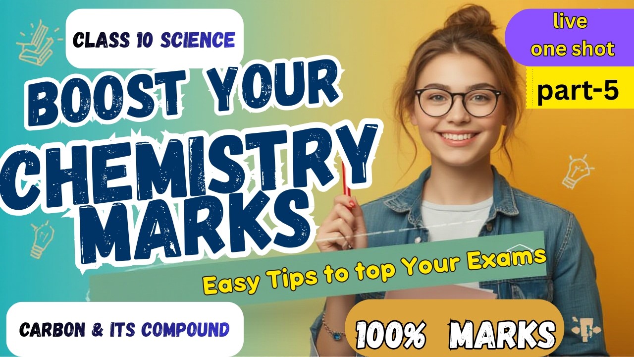 Carbon & its compound, science Class10, 100Marks, most #importantquestions #Perfect Students is live
