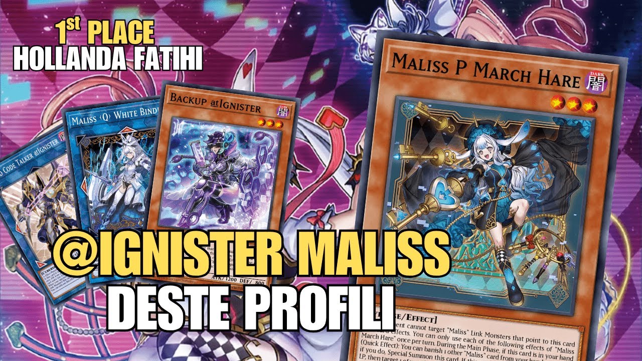 【Türkçe Yu-Gi-Oh!】LOCAL KAZANAN DESTE | Maliss Ignister Deste Profili|Doktor Muammer İle Deste Doğru