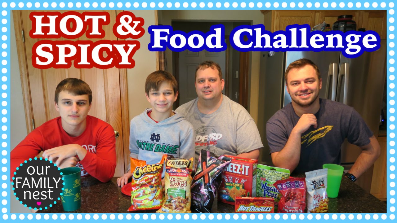 HOT & SPICY FOOD CHALLENGE