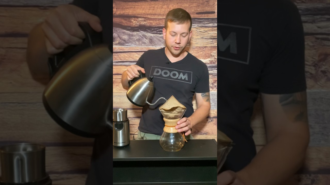 Level Up Your Coffee Game with Pour Over Brewing #shorts #coffee