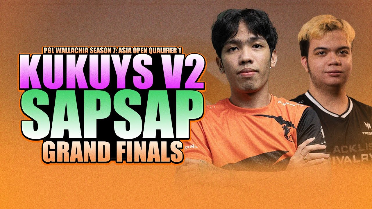 KUKUYS V2 VS SAPSAP GRAND FINALS - WATCH PARTY WITH KUKUYS + OG - PGL Wallachia S7 ASIA Qualifs