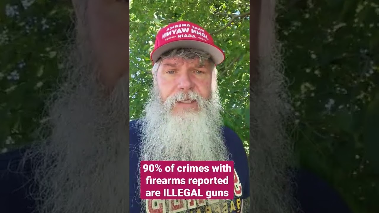 Why are law abiding citizens the target when 90% of gun crimes involve illegal firearms?
