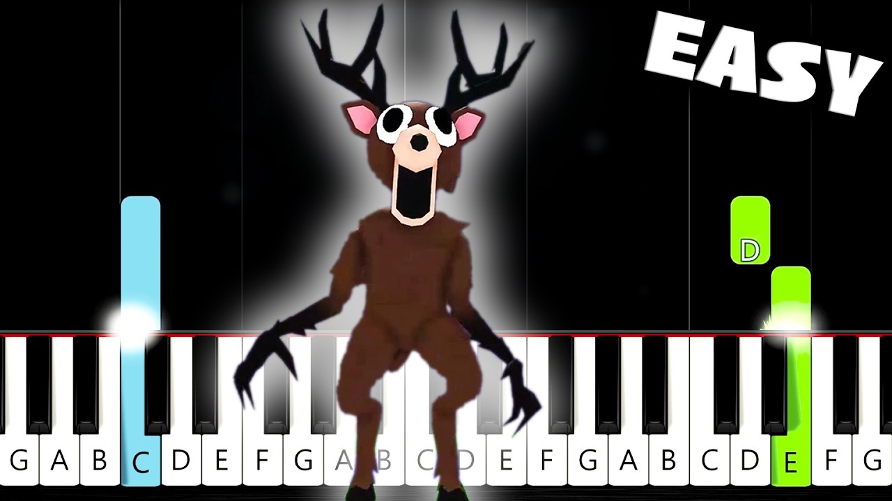99 Nights in the Forest New Ending Theme - EASY Piano Tutorial