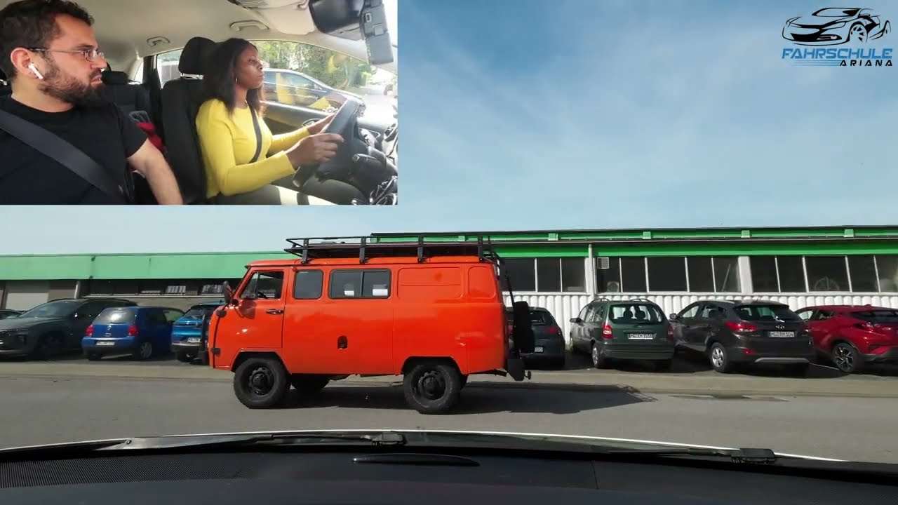 (118) Fahrstunde Klasse B,  Fahrstunde ( Jamila ) English