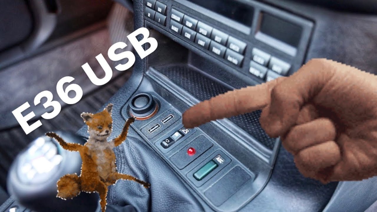 USB E36 OEM+ Install WAY TOO CLEAN!!!