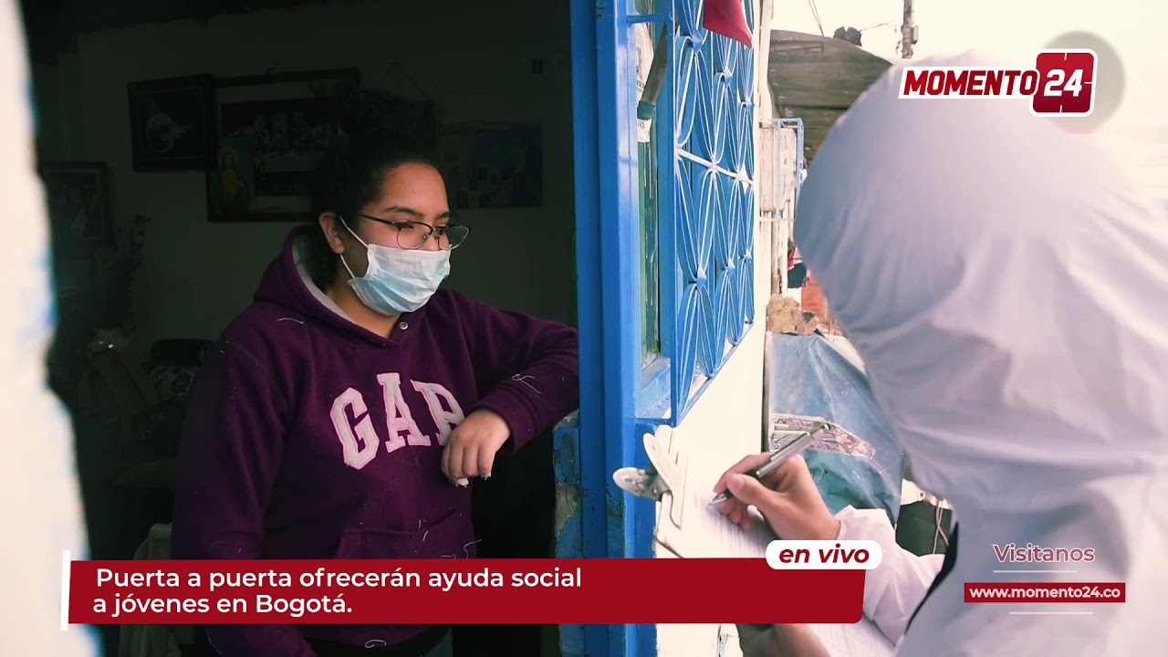 Puerta a puerta ofrecer&aacute;n ayuda social a j&oacute;venes en Bogot&aacute;
