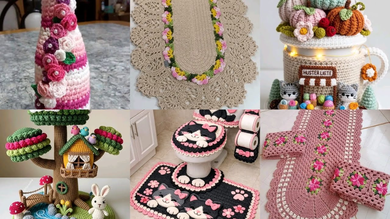 Most Beautiful And Attractive Crochet Handmade Items And Ideas Part 5 2025💗