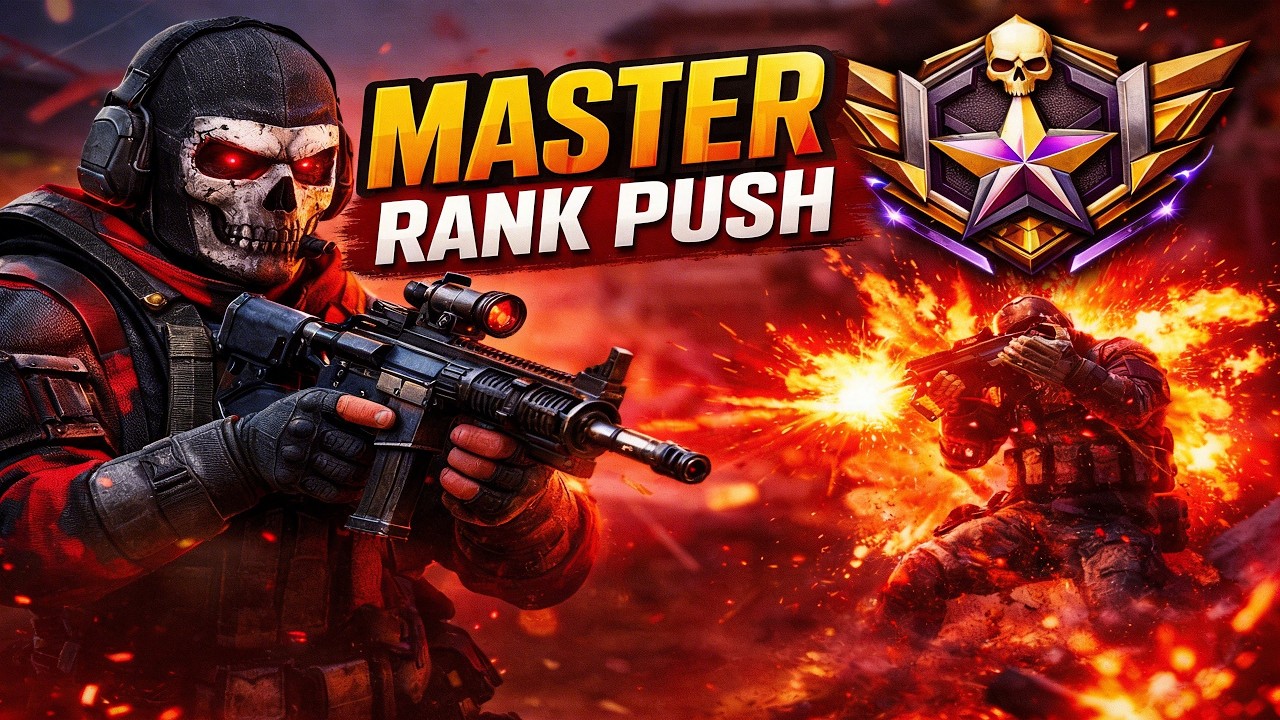 CALL OF DUTY MOBILE Multiplayer 🔥 MASTER RANK PUSHING | Insane Clutch Gameplay | CODM Ranked Match