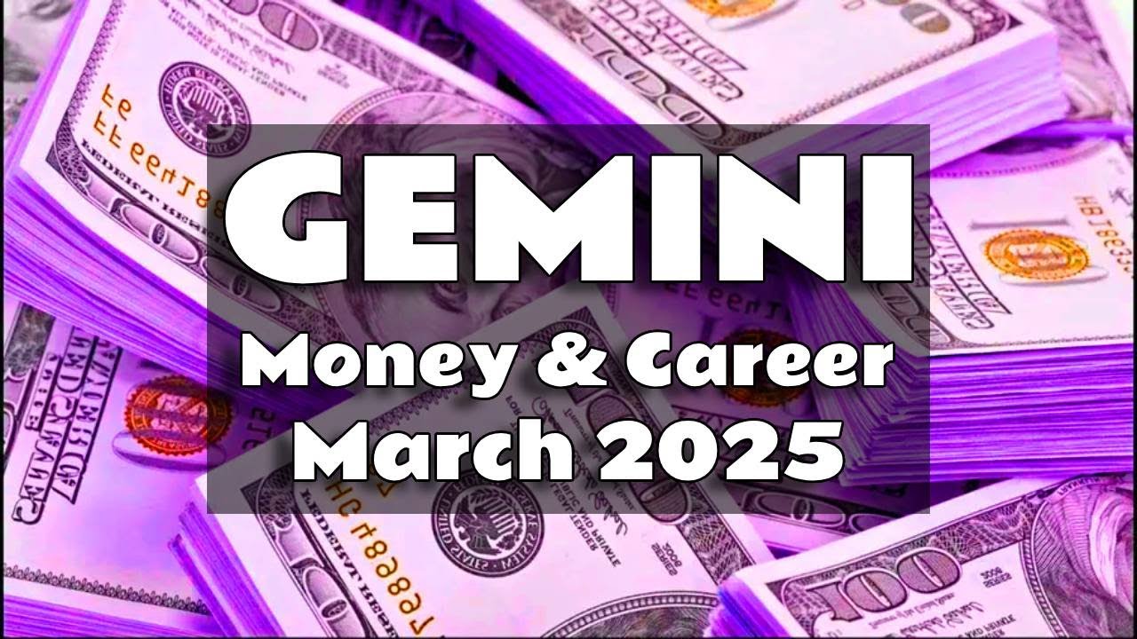 GEMINI - THIS EXTRA MONEY IS JUST FOR YOU! - Money & Career (March 2025)