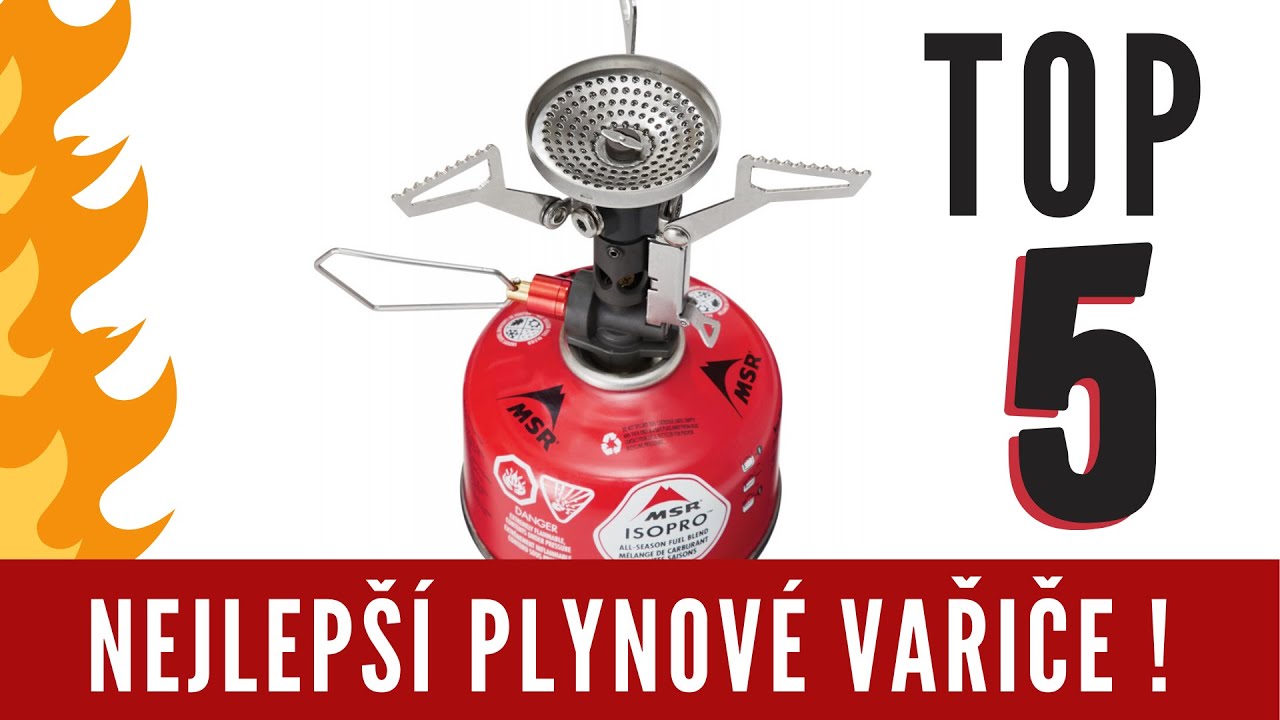 Turistické plynové vařiče - TOP 5