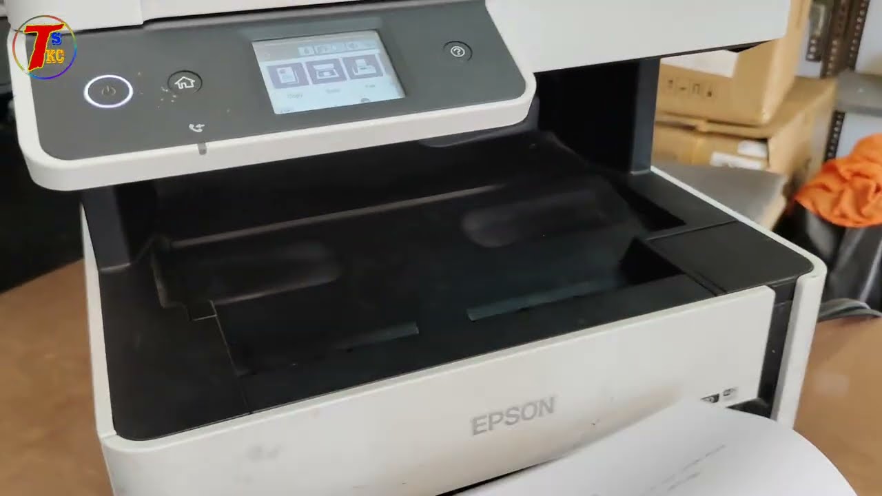 Epson m3170  maintenance box replacement