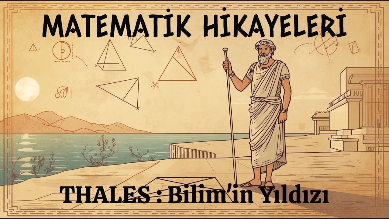 Matematik Hikayeleri 24. B&ouml;l&uuml;m THALES  Bilim'in Yıldızı