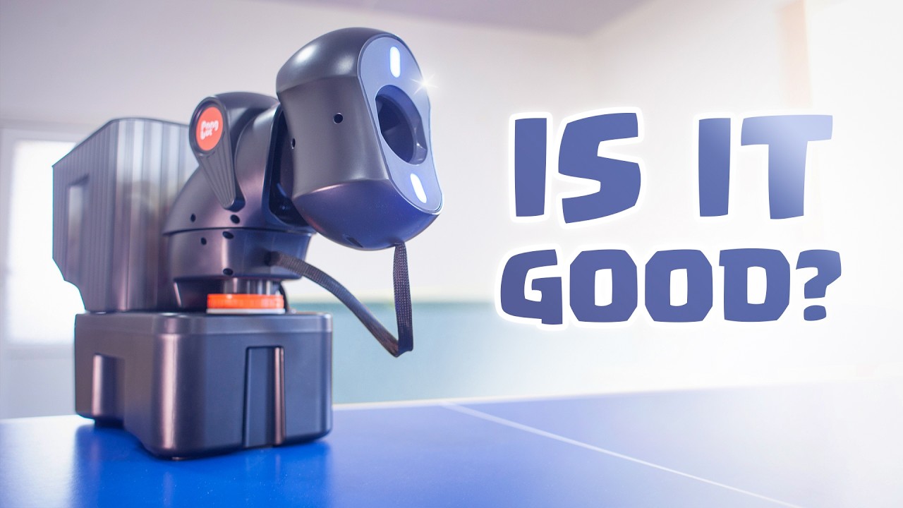 Nova S Pro Review / Robot for Table Tennis