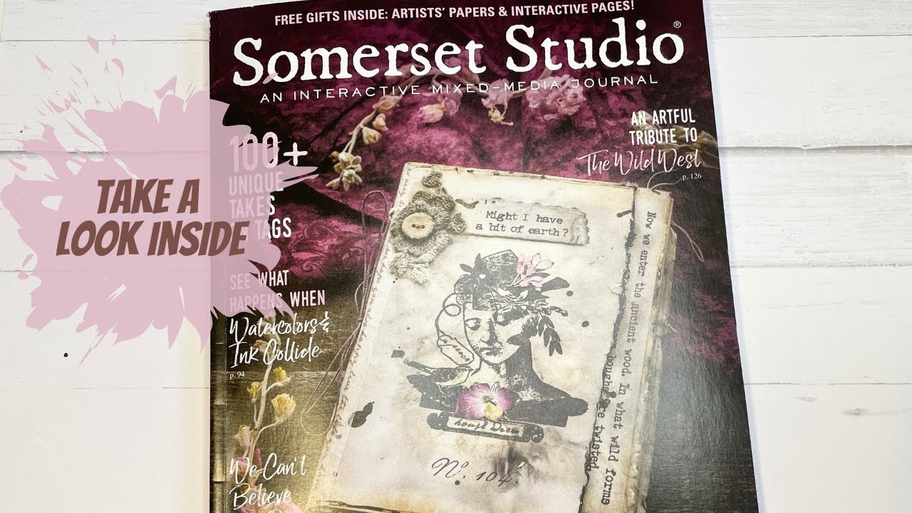 NEW Somerset Studio Magazine Flip Through - Feb 2023
