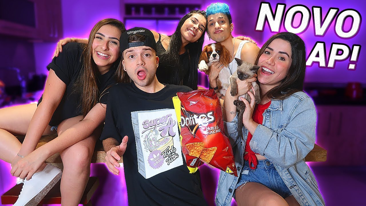 VAMOS MORAR JUNTOS! (TOUR PELA CASA NOVA DOS YOUTUBERS)