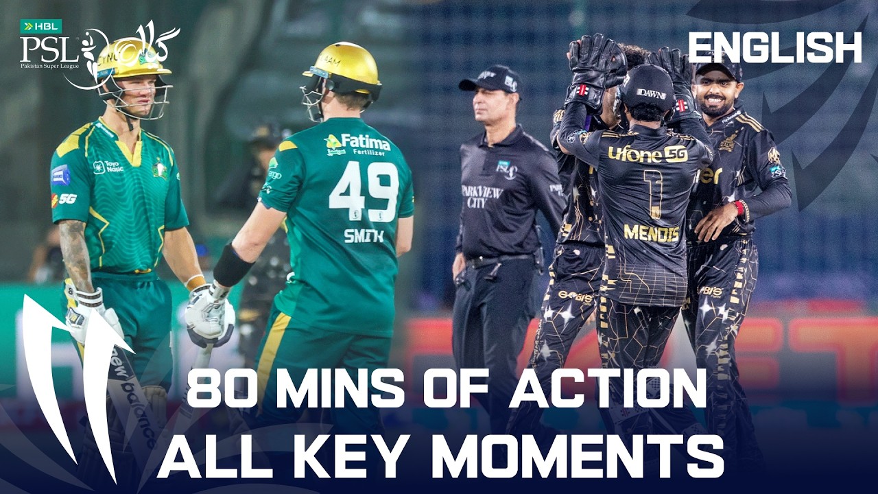 80 Minutes of Pure HBL PSL Action | EVERY Boundary & Wicket | HBL PSL 11 Week 3 Recap | MZB1K