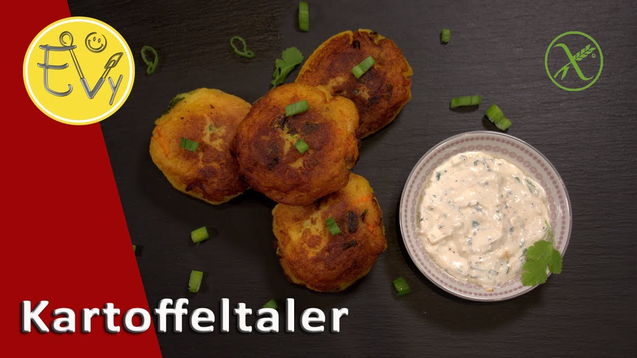 Glutenfreie und knusprige Kartoffeltaler selber machen - das ist mein Rezept!