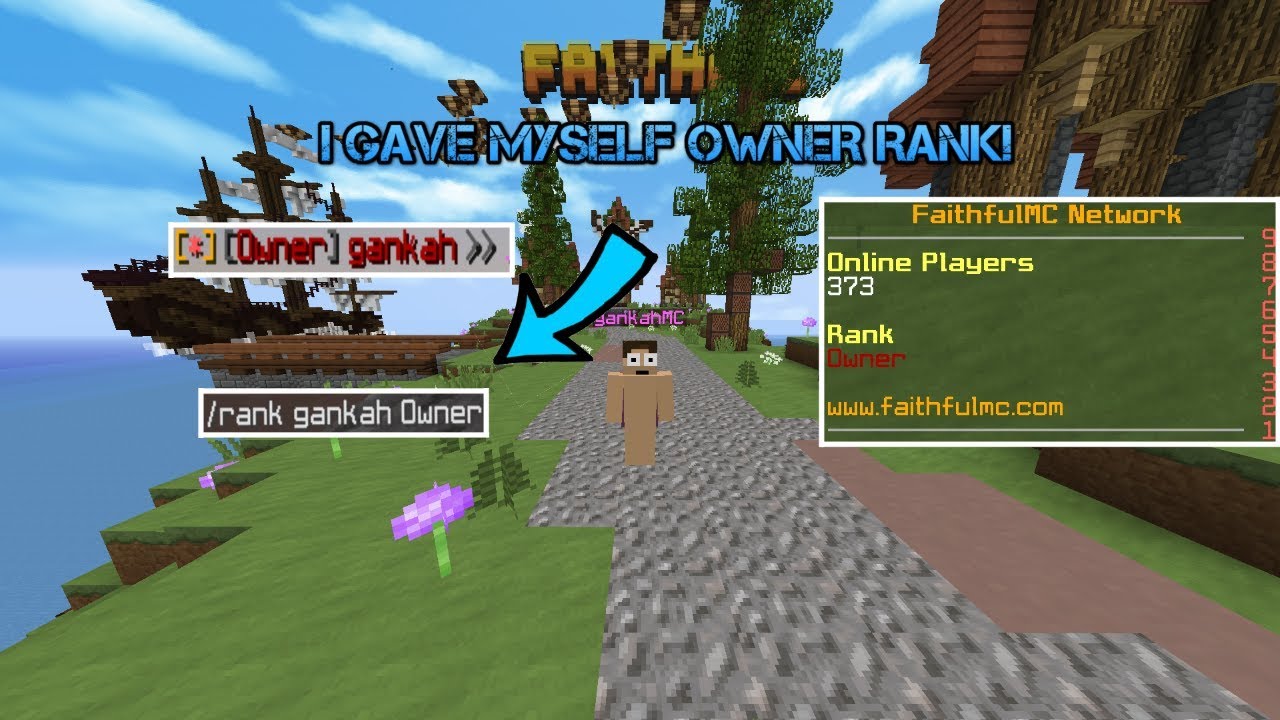(ADMIN SERIES) I GAVE MYSELF OWNER RANK ON FAITHFUL?! - FaithfulMC 8.0 Staff Series