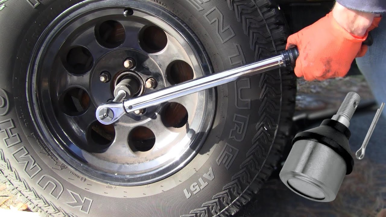 How to REPLACE Lower BALL JOINT on a FORD RANGER